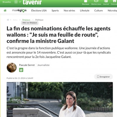 L'Avenir du 6 novembre 2024